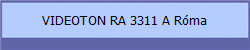VIDEOTON RA 3311 A Rma