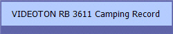 VIDEOTON RB 3611 Camping Record