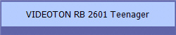 VIDEOTON RB 2601 Teenager
