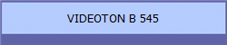 VIDEOTON B 545