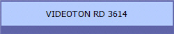 VIDEOTON RD 3614