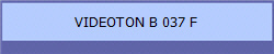 VIDEOTON B 037 F
